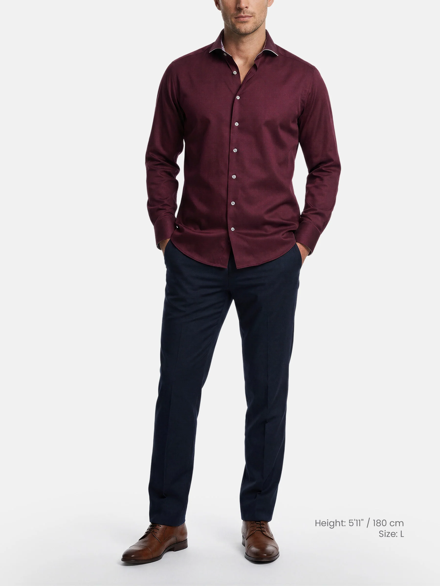 Het Crest donkerrode shirt - Image 3