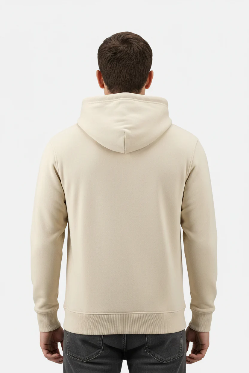 The Dexlor Light Beige Hoodie - Image 2