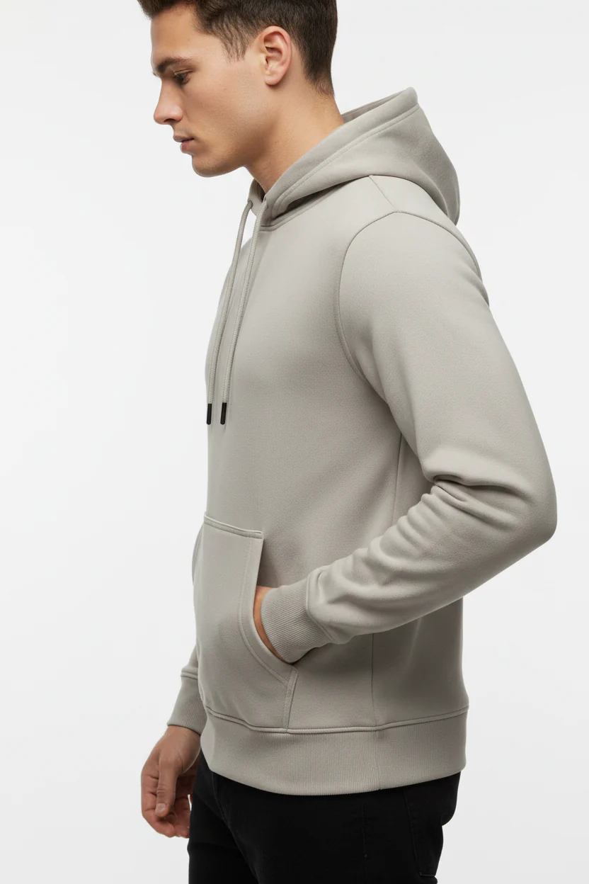 The Dexlor Light Grey Hoodie - Image 3
