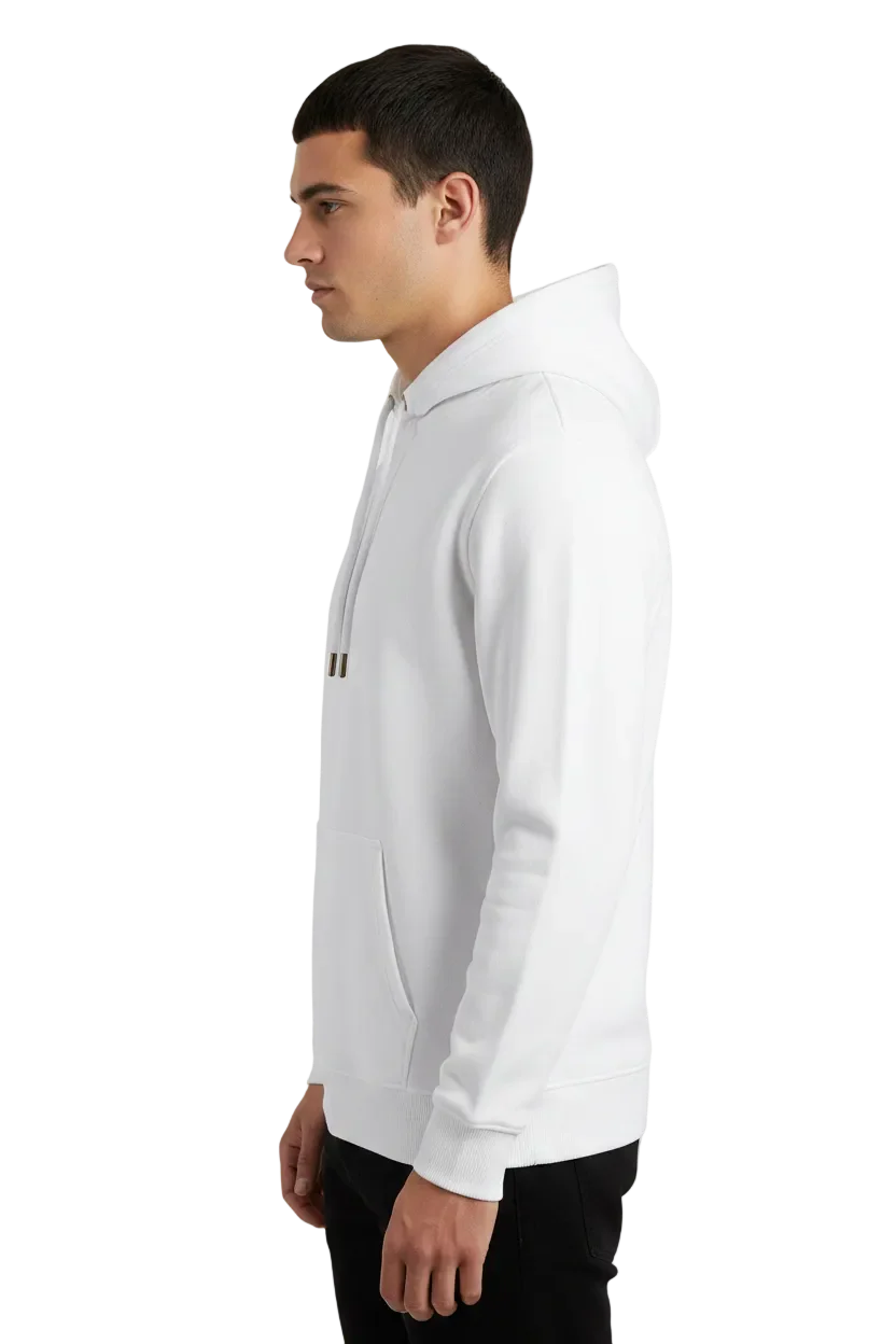 The Dexlor White Hoodie - Image 3
