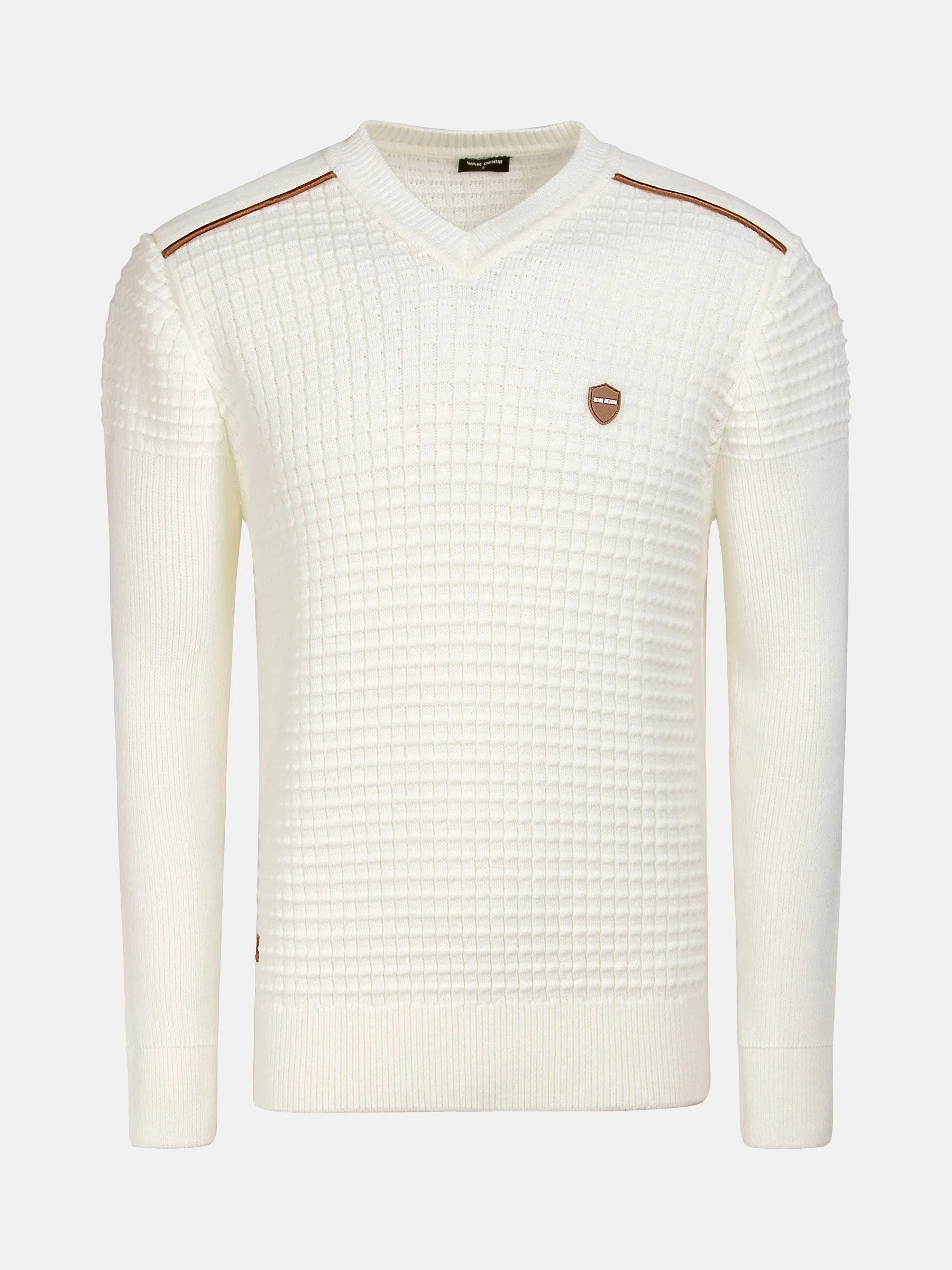 De Dover Off White gebreide kleding