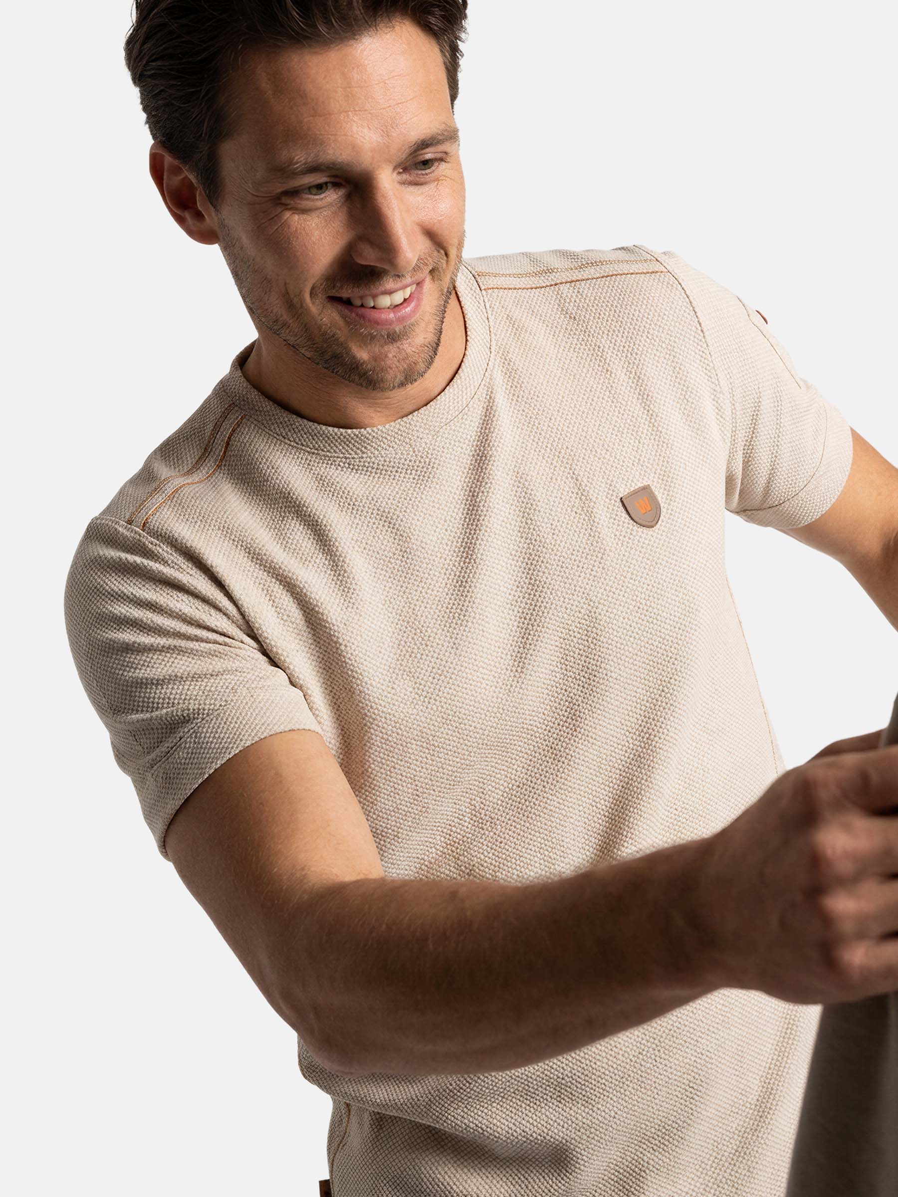 The Drellor Beige Tshirt - Image 2