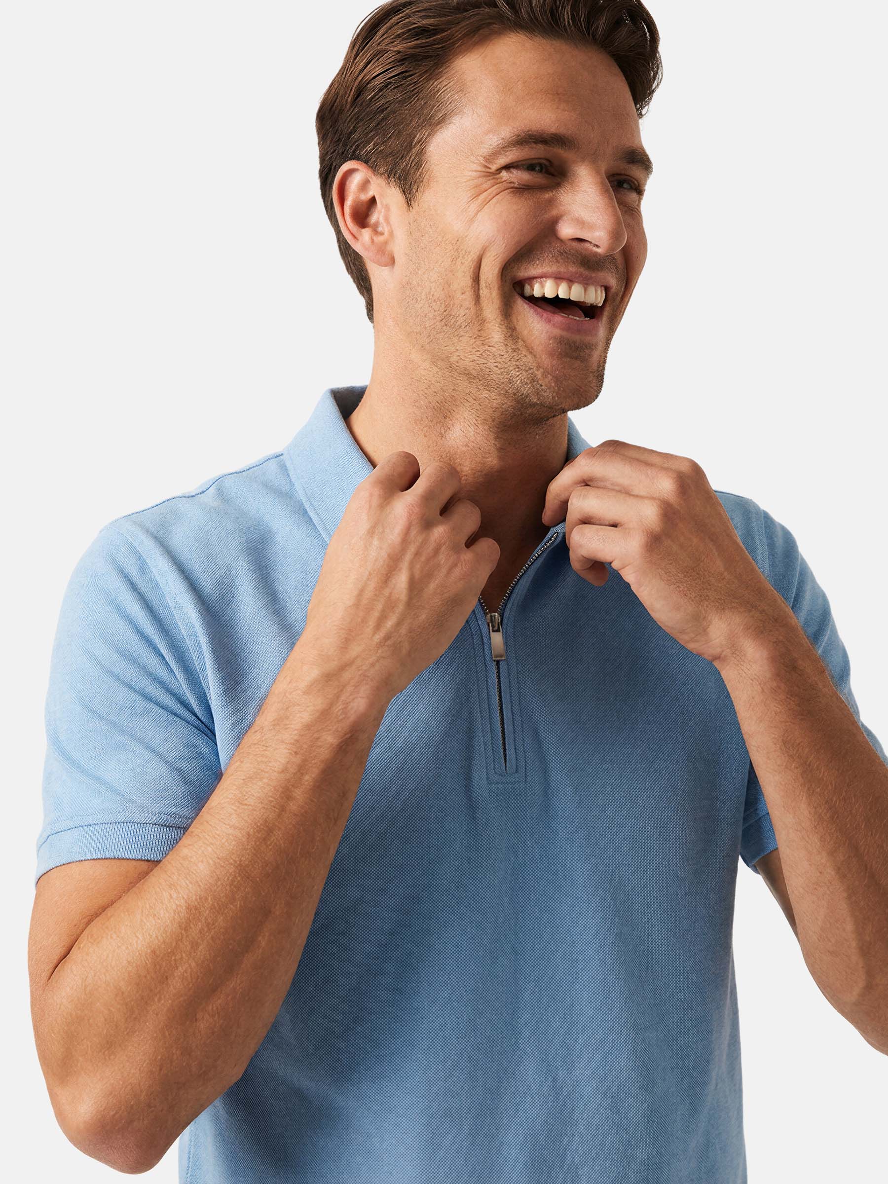 De Fintor Turquiose Polo - Image 2