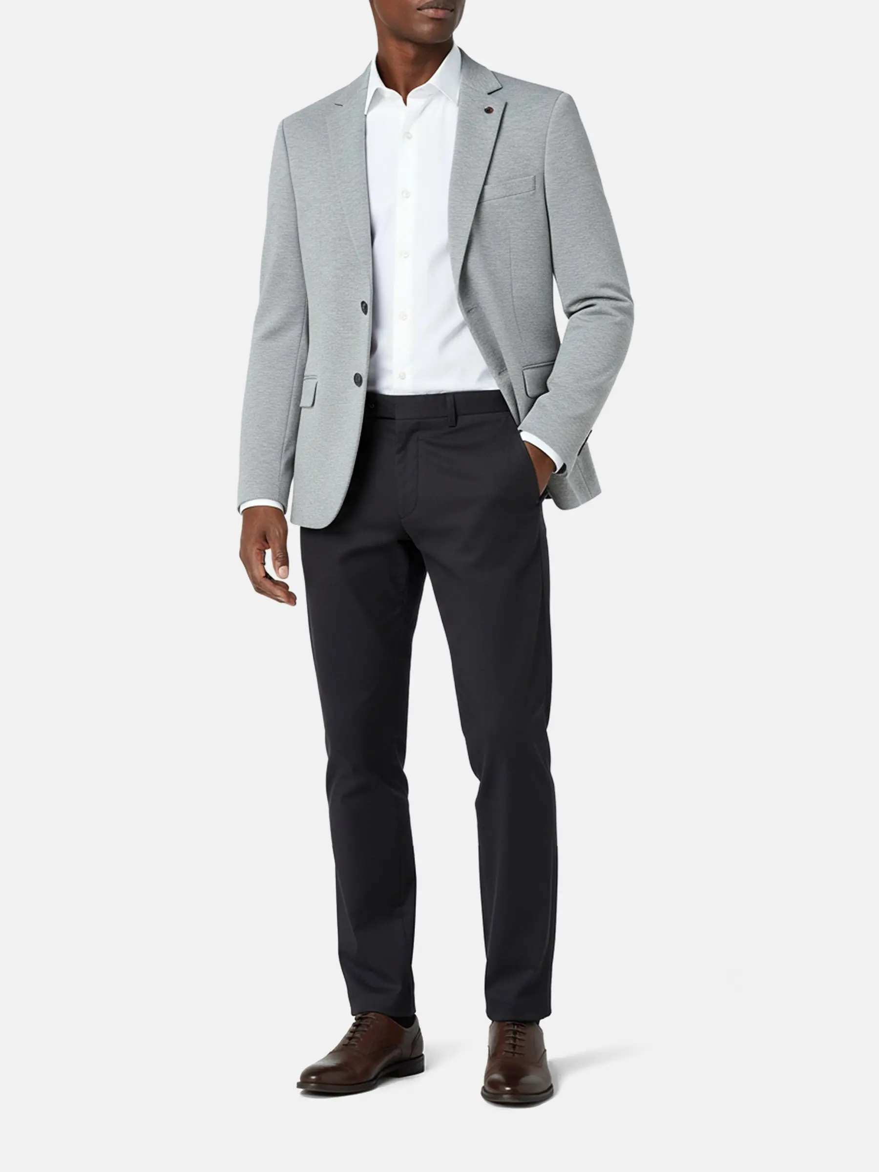 De Verve lichtgrijze blazer - Image 3