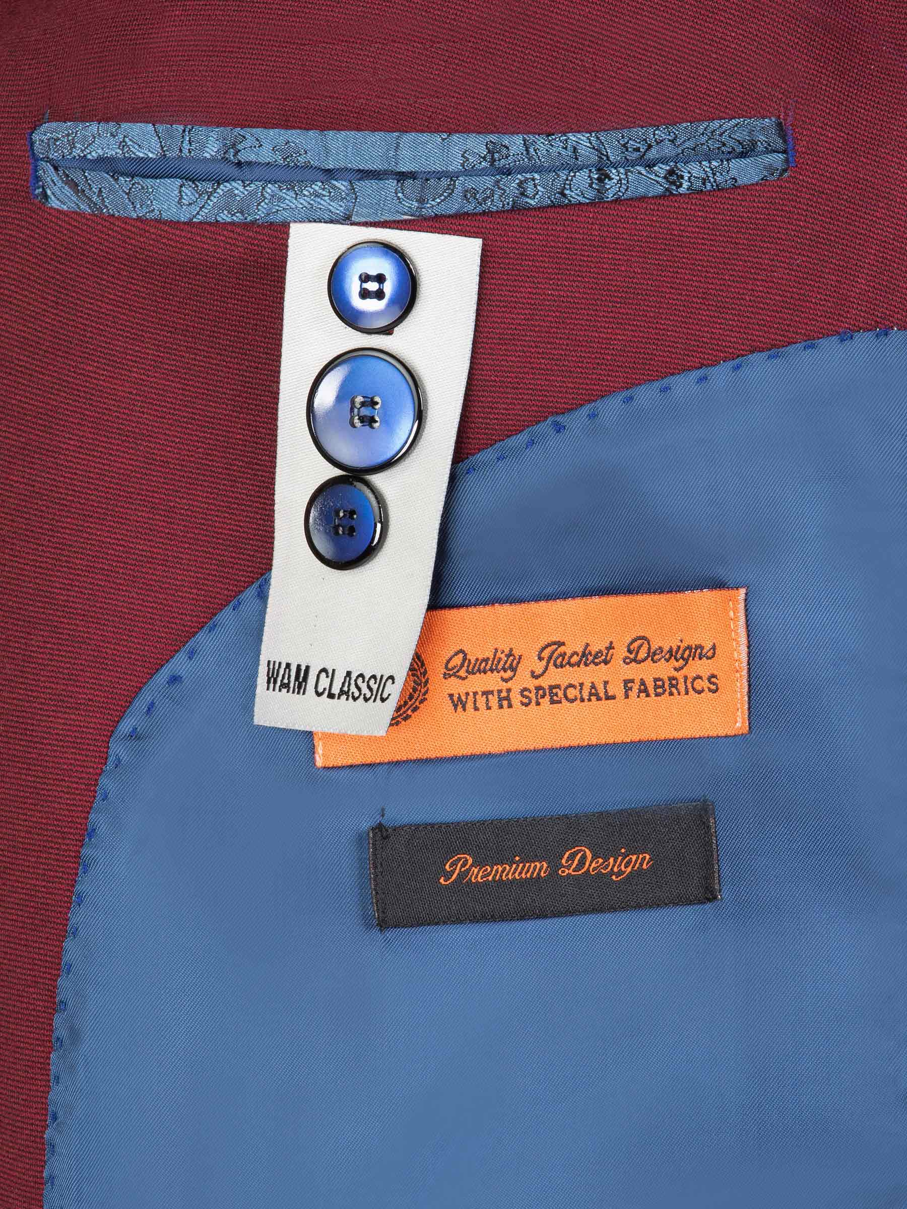De Monarch Donkerrode Blazer - Image 4