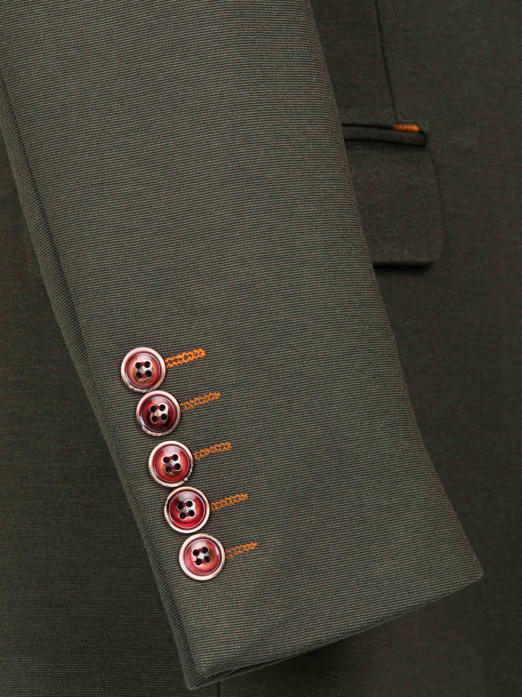 De Monarch Khaki Blazer - Image 3