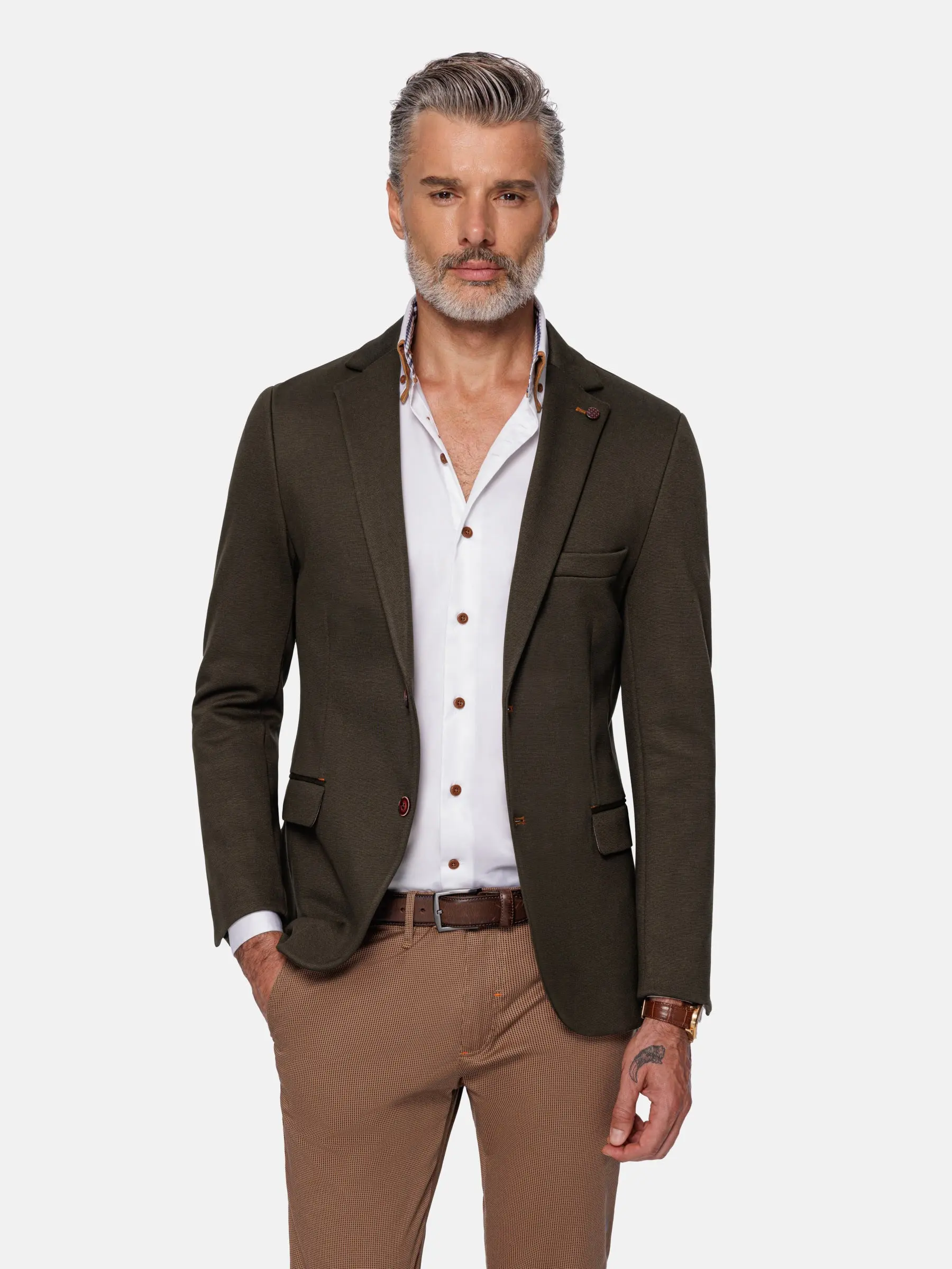 De Monarch Khaki Blazer - Image 5