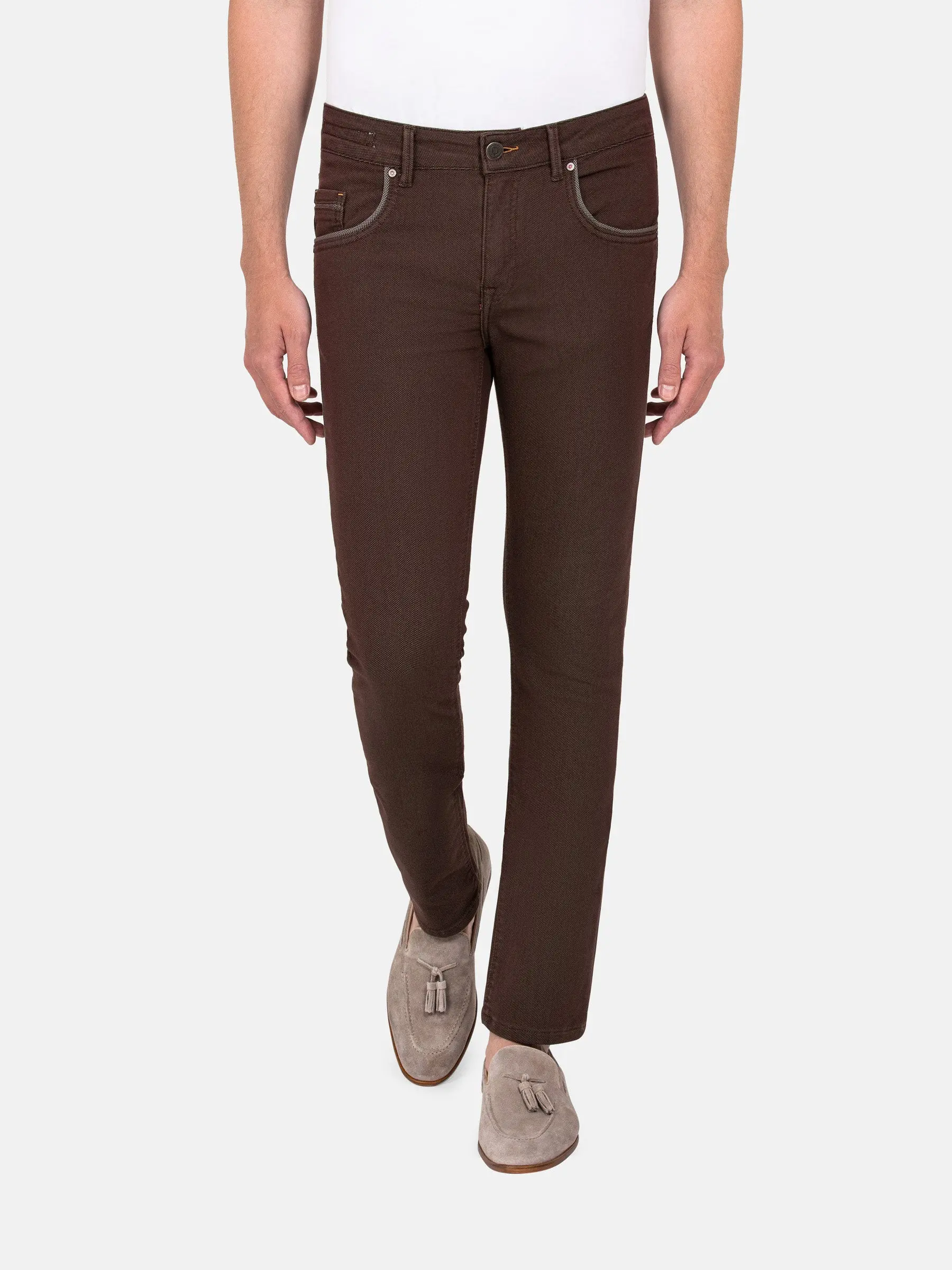 De Swindon Brown Jeans