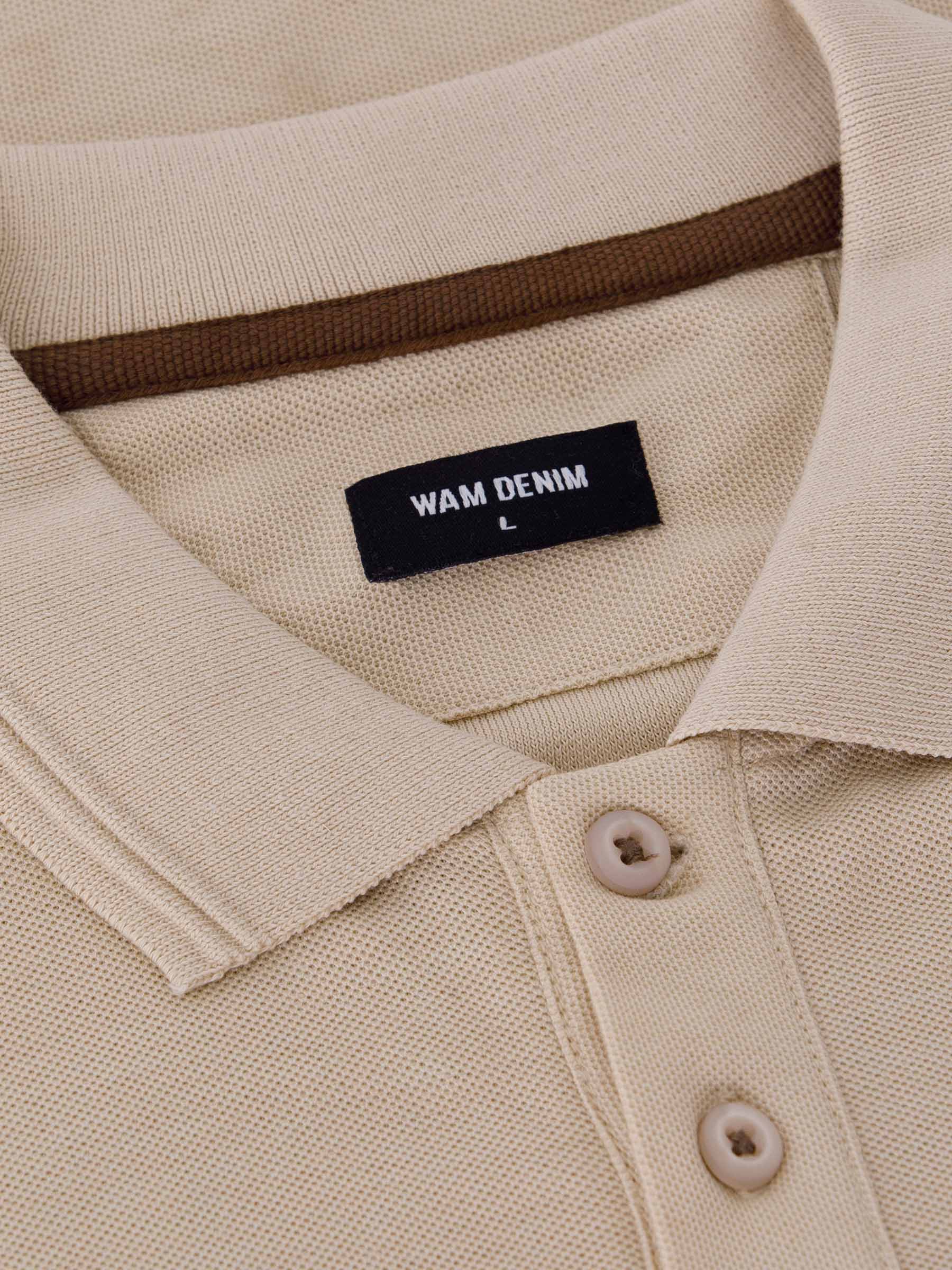 De Ameer lichtbeige polo - Image 3