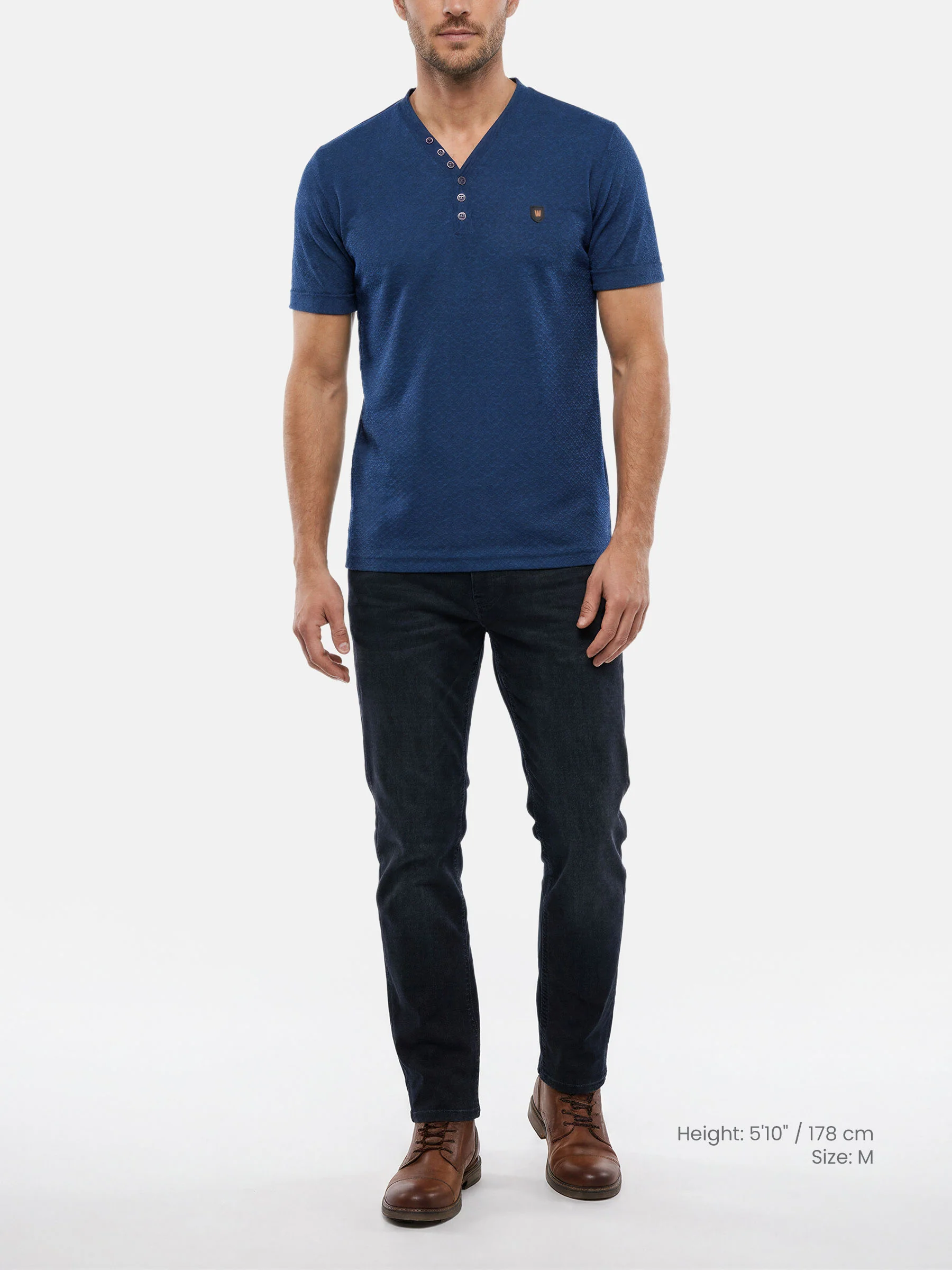 The Tyvon Navy Tshirt