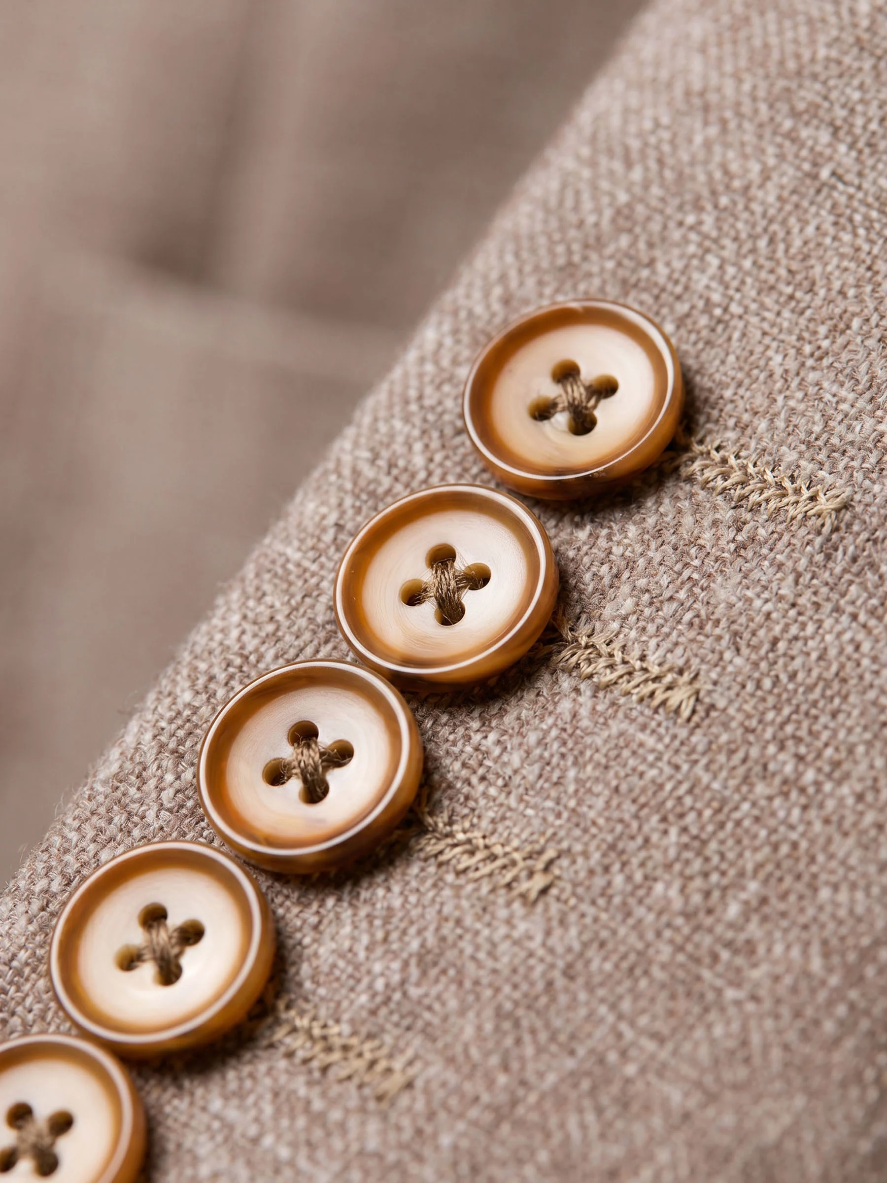 The Vertex Dark Beige Blazer - Image 5