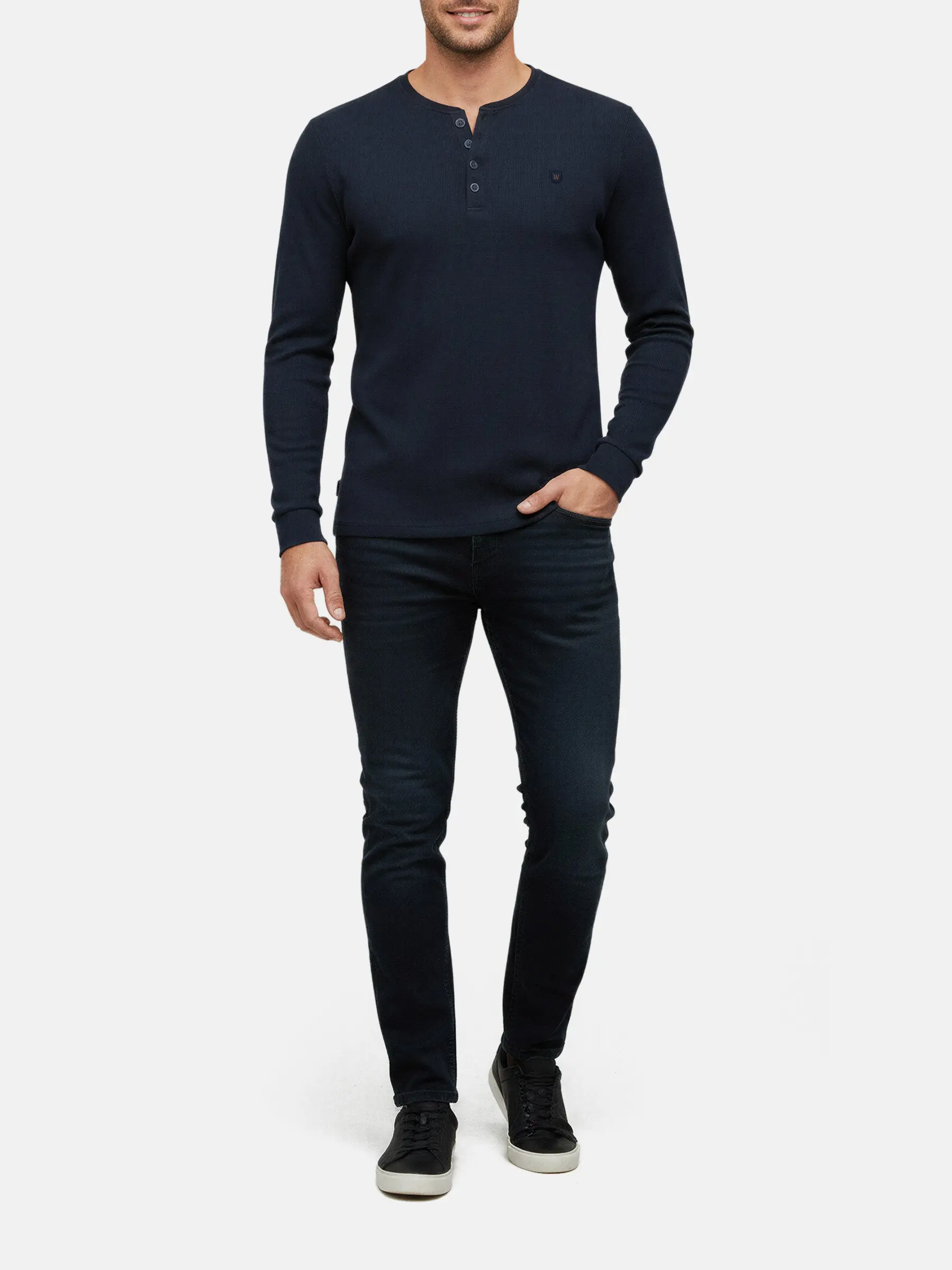 De Zest marineblauwe trui - Image 3